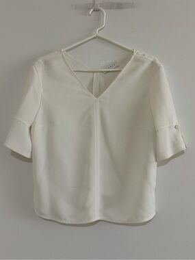 Sandro white shirt